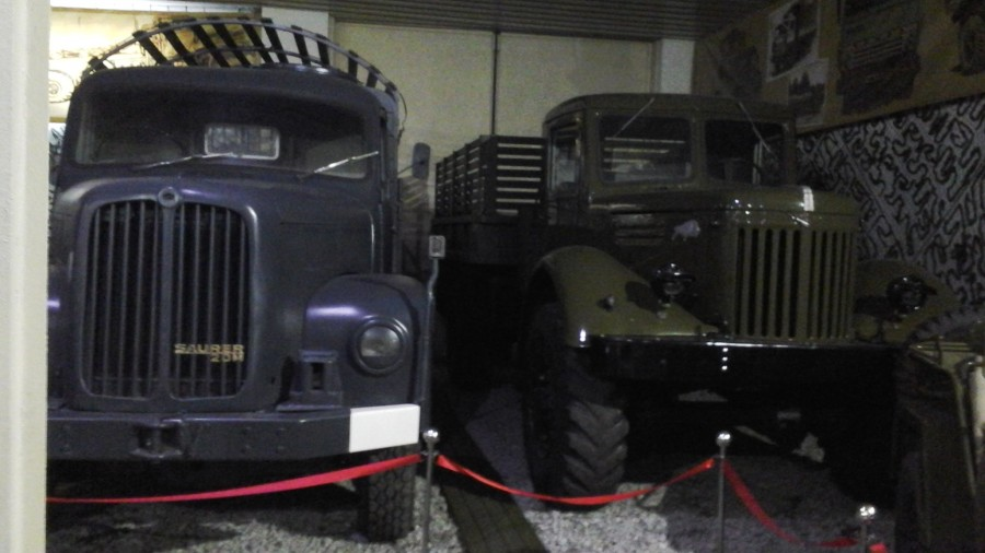 «Saurer» расположился рядом с "МАЗом"