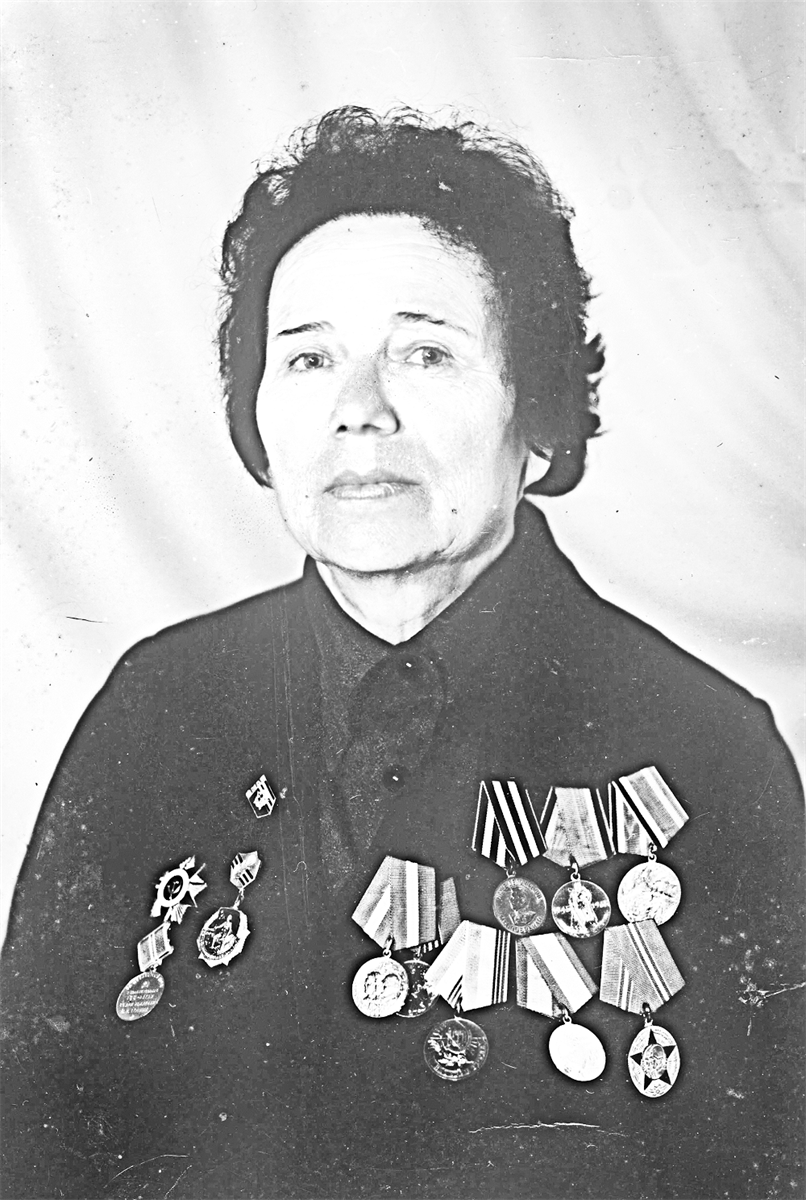Май 1989 г. Ветеран войны и труда Анна Каньшина