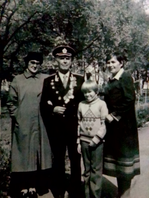 В. Д. Воронцов в кругу семьи