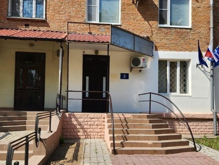 Передвиборчий штаб партії “Єдина Росія” у Новій Каховці
